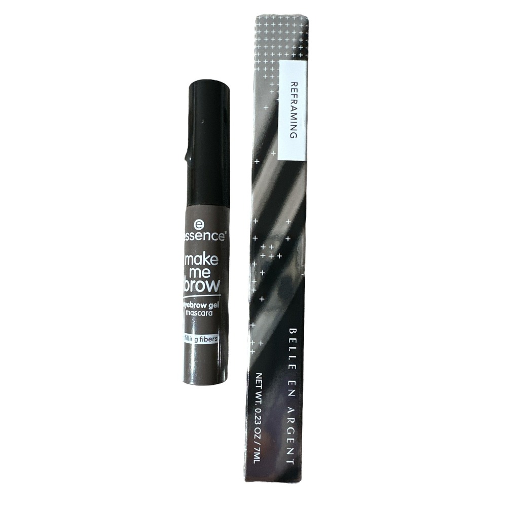 Eye Brow Gel Lot x2 - Belle En Argent Tinted BLOND Taupe + Essence Make‎ Me Brow